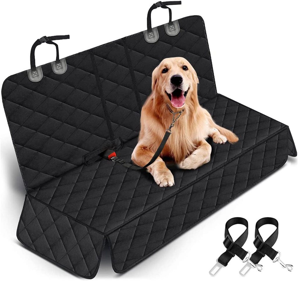 PawGuard Pro™ Waterproof Dog Car Seat Cover – Heavy Duty Non-Slip Back Seat Protector for SUVs & Trucks